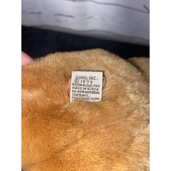 GUND Vintage Roarry 1979 Plush Lion Cub Stuffed Animals Plush Toys Collectibles - Picture 6 of 6